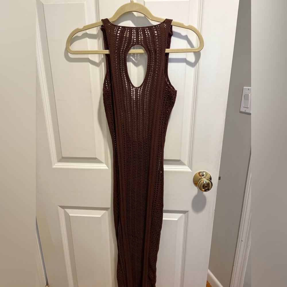 Backless knit Gimaguas dress